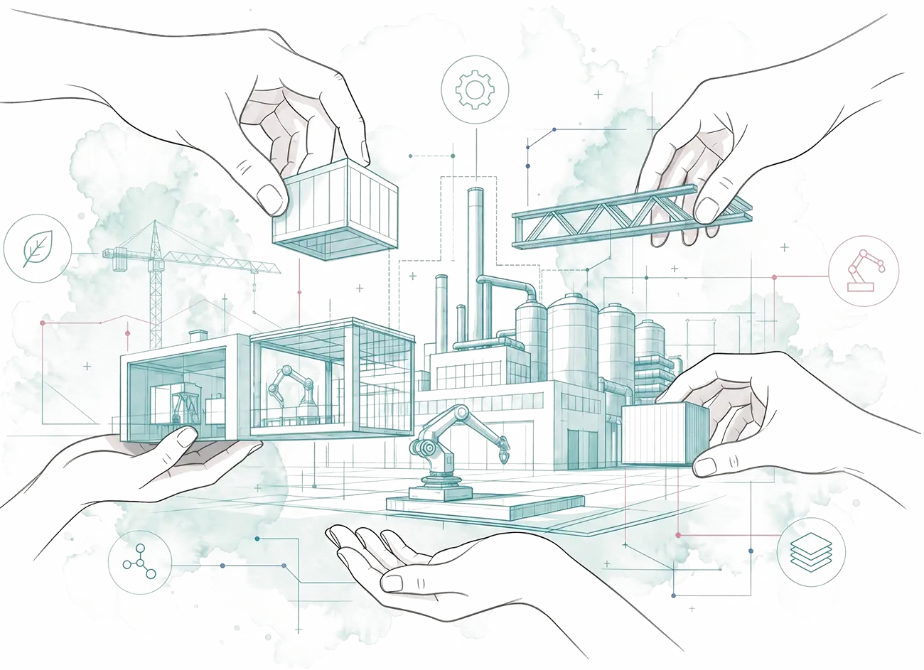 Lio Industries factory illustration