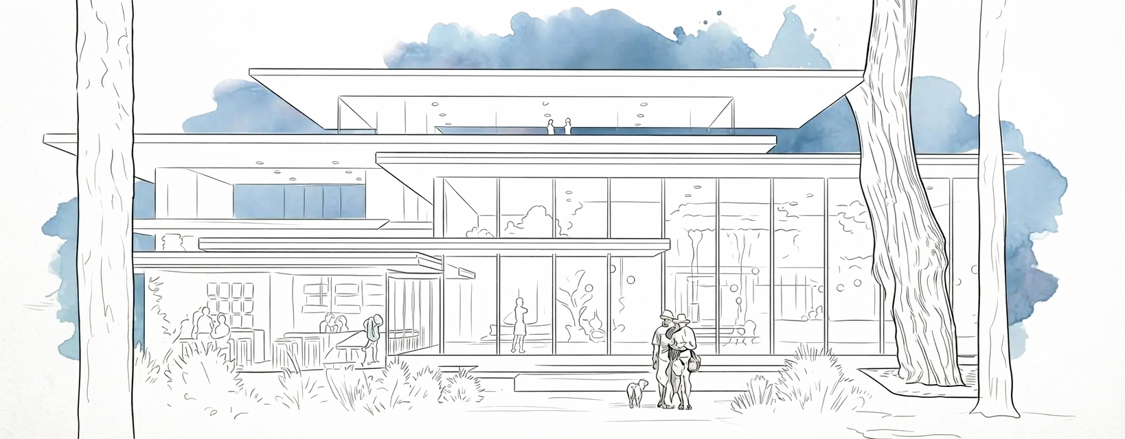 Contemporary hospitality property